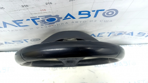 Naked steering wheel VW Passat b8 16-19 USA leather black, without overlay and buttons, scratches