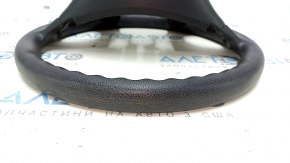 Naked steering wheel Nissan Pathfinder 13-16 rubber, black, without pads