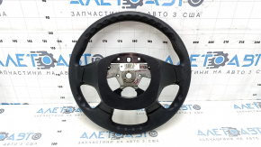 Naked steering wheel Nissan Pathfinder 13-16 rubber, black, without pads