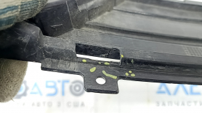 Lower grille front bumper Ford Fusion mk5 17-18 black gloss, sand, broken fasteners