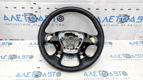 Naked steering wheel Nissan Murano z52 15-18 black leather, scratches, needs cleaning, broken fasteners