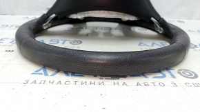 Naked steering wheel Nissan Murano z52 15-18 black leather, scratches, needs cleaning, broken fasteners