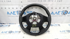 Naked steering wheel Nissan Murano z52 15-18 black leather, scratches, needs cleaning, broken fasteners
