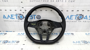 Bare steering wheel VW Jetta 15-16 USA black rubber, without overlay and buttons