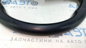 Naked steering wheel VW Passat b7 12-15 USA leather black, no buttons, worn, scratches, no buttons, bumps