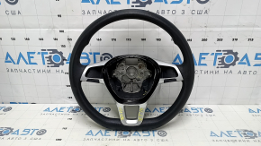 Naked steering wheel VW Jetta 19-24 rubber black, no buttons