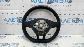 Naked steering wheel VW Jetta 19-24 rubber black, no buttons