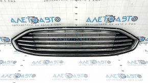 Grill radiator grill assembly with frame Ford Fusion mk5 17-18 chrome, sand