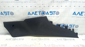 Left center console trim VW Passat b8 16-19 USA black, scratches