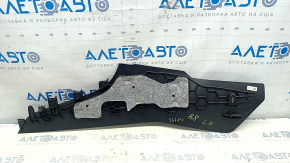 Left center console trim VW Passat b8 16-19 USA black, scratches