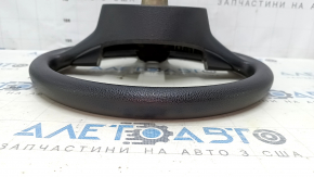 Bare steering wheel VW Jetta 11-14 USA black rubber, scuffed