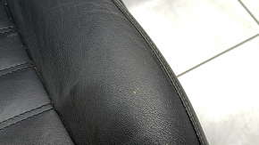 Driver's seat Ford Fusion mk5 17-20 without airbag, leather black, electric, heated, shot, scratches, for cleaning