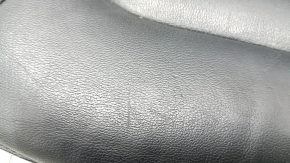 Driver's seat Ford Fusion mk5 17-20 without airbag, leather black, electric, heated, shot, scratches, for cleaning