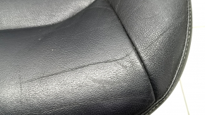 Driver's seat Ford Fusion mk5 17-20 without airbag, leather black, electric, heated, shot, scratches, for cleaning