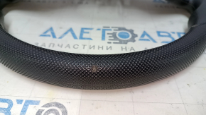 Bare steering wheel Honda Civic X FC 16-21 rubber black, with pads, worn, scratches