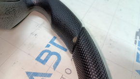 Bare steering wheel Honda Civic X FC 16-21 rubber black, with pads, worn, scratches