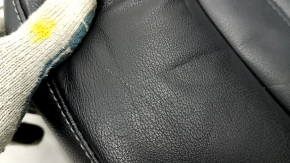 Rear row of seats 2 row Ford Fusion mk5 17-20 leather black, dents, dry cleaning, scratches