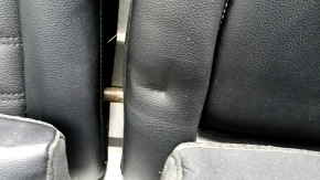 Rear row of seats 2 row Ford Fusion mk5 17-20 leather black, dents, dry cleaning, scratches