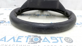 Naked steering wheel Toyota Camry v55 15-17 usa black rubber, scratches, needs cleaning, worn