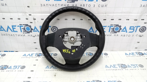 Naked steering wheel Toyota Camry v55 15-17 usa black rubber, scratches, needs cleaning, worn