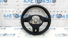 Naked steering wheel VW Passat b7 12-15 USA black rubber, no button