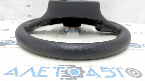 Naked steering wheel VW Passat b7 12-15 USA black rubber, no button, bump, scratches