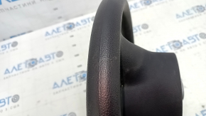 Naked steering wheel VW Passat b7 12-15 USA black rubber, no button, bump, scratches