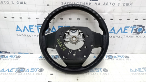 Naked steering wheel Toyota Highlander 14-19 rubber, black