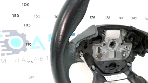 Naked steering wheel Ford C-max MK2 13-18 leather black, bumps, scratches, abrasions