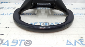 Naked steering wheel Ford C-max MK2 13-18 leather black, bumps, scratches, abrasions