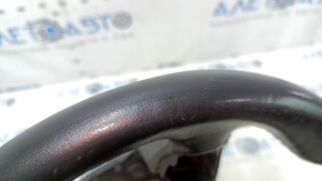 Naked steering wheel Ford C-max MK2 13-18 leather black, bumps, scratches, abrasions