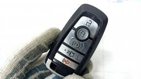 Key smart Ford Fusion mk5 17-20 5 buttons, for autostart, pokes, chrome useful