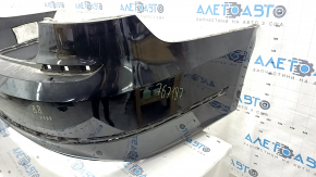 Bare rear bumper VW Passat b8 16-19 USA black, scratches