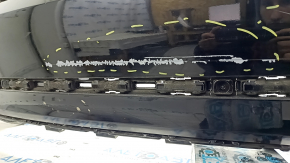 Bare rear bumper VW Passat b8 16-19 USA black, scratches