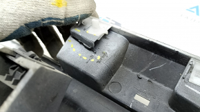 Right threshold Ford Fusion mk5 13-20 white, crack, dented fastening, scratches