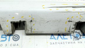 Right threshold Ford Fusion mk5 13-20 white, crack, dented fastening, scratches