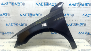 Front left wing VW Passat b8 16-19 USA - black LC9X, bump, scratch
