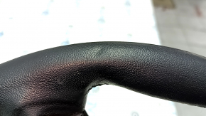 Naked steering wheel Ford Fusion mk5 17-20 leather black, worn, dent