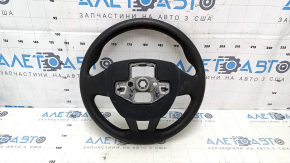 Naked steering wheel Ford Focus mk3 15-18 rest, black rubber, worn, scratches