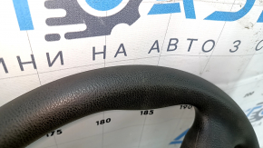 Naked steering wheel Ford Focus mk3 15-18 rest, black rubber, worn, scratches