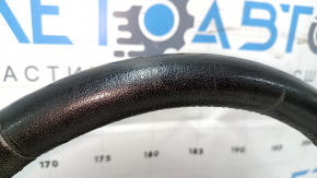 Naked steering wheel Ford C-max MK2 13-18 leather black, scuffs, scratches