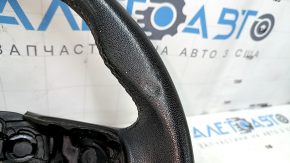 Naked steering wheel Ford C-max MK2 13-18 leather black, scuffs, scratches, dents