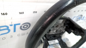 Naked steering wheel Ford C-max MK2 13-18 leather black, scuffs, scratches, dents