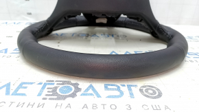 Naked steering wheel Ford Escape MK4 20-22 leather, heated, no buttons, scratches, dent
