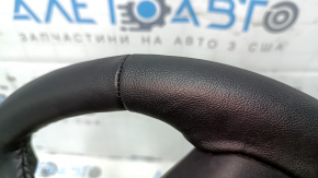 Naked steering wheel Ford Escape MK4 20-22 leather, heated, no buttons, scratches, dent