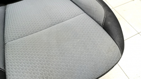 Driver's seat Ford Escape MK3 17-19 without airbag, cloth black-gray, electric, for dry cleaning