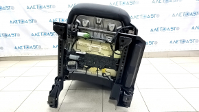 Driver's seat Ford Escape MK3 17-19 without airbag, cloth black-gray, electric, for dry cleaning