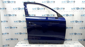 Bare door front right Audi Q5 80A 18-24 blue LX5H, bumpers