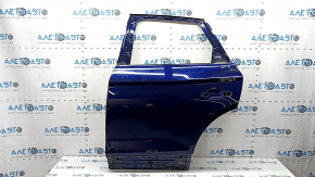 Bare rear left door Audi Q5 80A 18-24 blue LX5H, bumps, dent