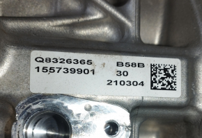 Engine BMW X5 G05 21-23 3.0T B58B30C, 34k, contact with water, wedge, emulsion, for spare parts